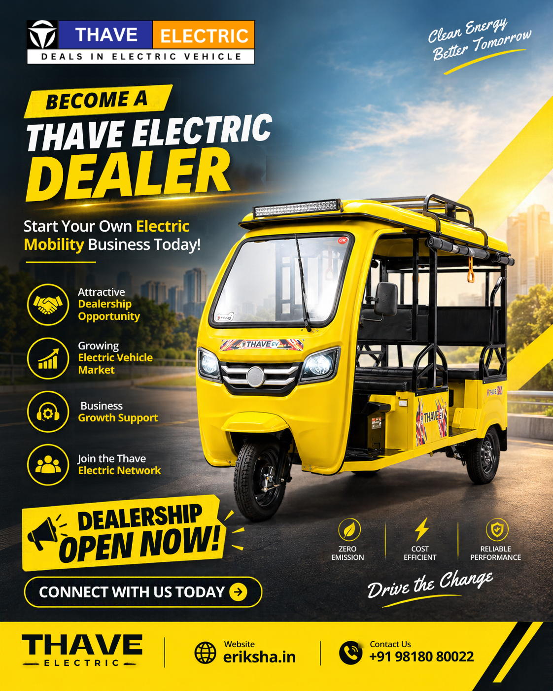 Thave Electric E-Rickshaw